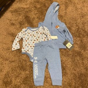 3 Piece Under armour Outfit 3-6 months NWT